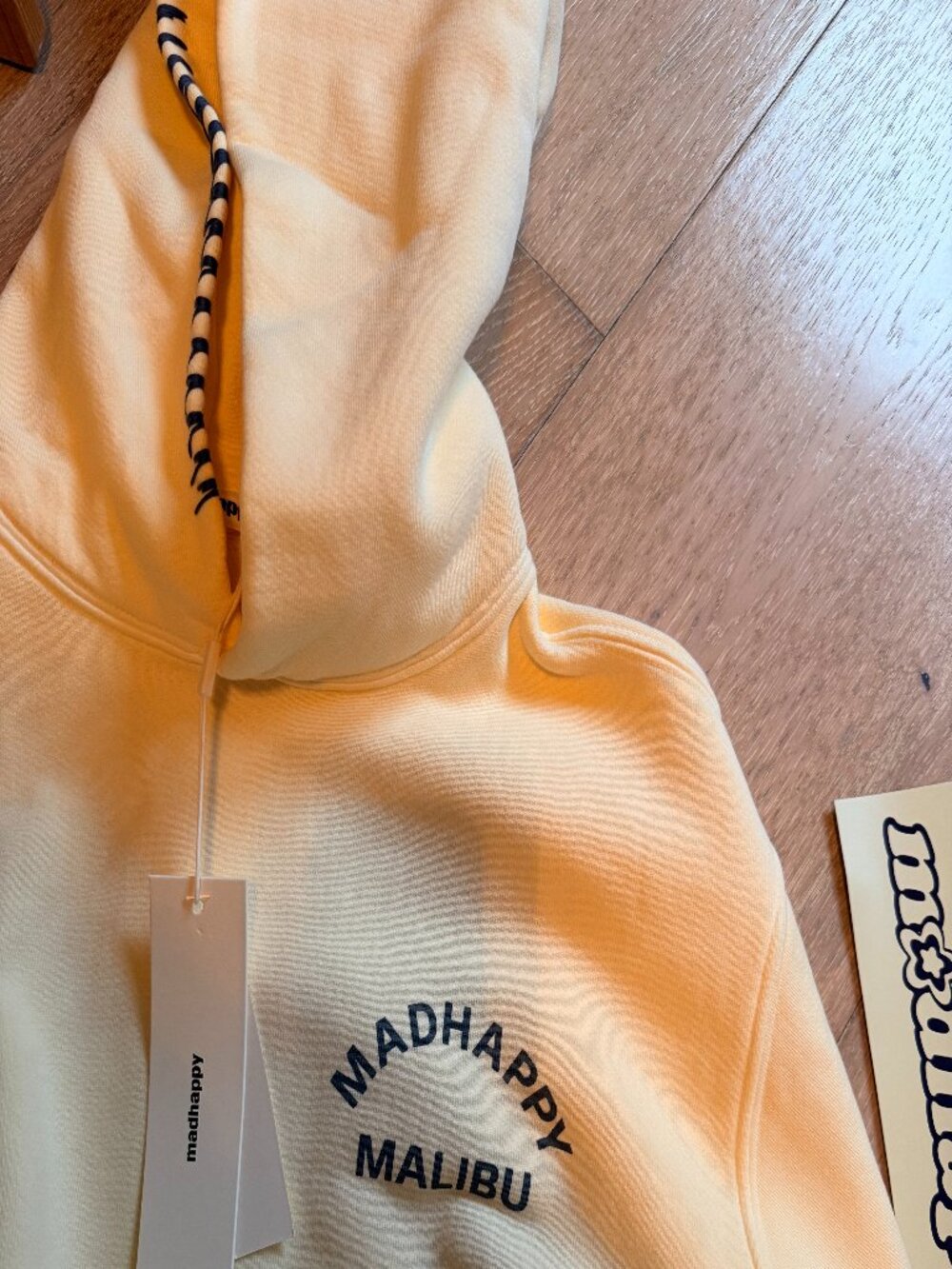 NWT Madhappy MALIBU EXCLUSIVE Hoodie - Size S w FREE BUMPER STICKER!